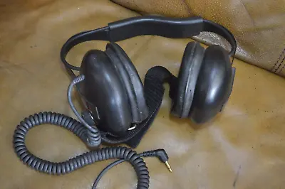 $28.79 • Buy Radio Shack Noise Reducing Race Scanner Headphones Black 33-1158 Tested!