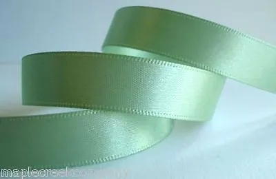 Double Face Satin Ribbon 3/8  Silky Sheen On Both Sides 34 COLORS AVAILABLE • $5.89