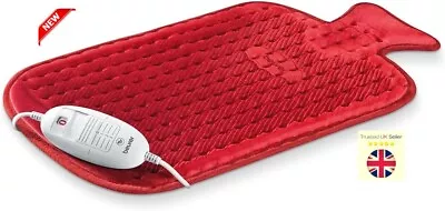 £34 • Buy Beurer HK44 Fast Electric Heat Pad In Traditional Hot-Water Bottle Design