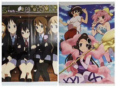 K-ON! Graduation Azusa Yui Mio / World God Only Knows Kami 2-Sided Anime Poster • $20