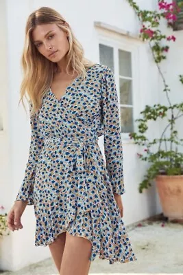 Mister Zimi Elke Dress In Peacock Print • $60