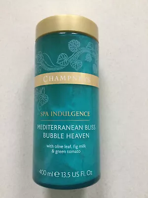 Champneys Health Spa Indulgence Mediterranean Bliss Bubble Heaven 500 Ml New • £17.50