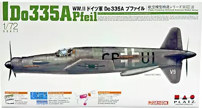 1/72 WW2 Fighter : Dornier Do-335A Pfeil [Germany] #AE20 : PLATZ • $39.95