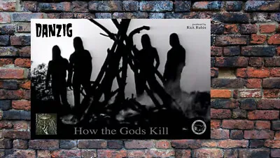 Danzig III How The Gods Kill Cool AF Poster Promo Samhain Misfits Goth Punk • $12.99