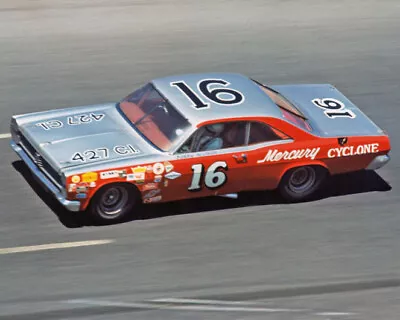 1967 Mercury Cyclone BOBBY ALLISON 16 Glossy 8x10 Photo Daytona 500 Poster Print • $4.99