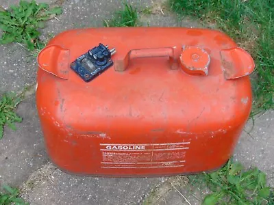 6 Gallon OMC Gasoline Gas Fuel Tank Vintage Outboard Boat Motor Gas Can A14 • $25