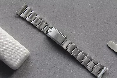 VINTAGE 1957 20mm ROLEX 6538 6542 6543 RIVETTED Steel Bracelet 58 Ends • $11934.88