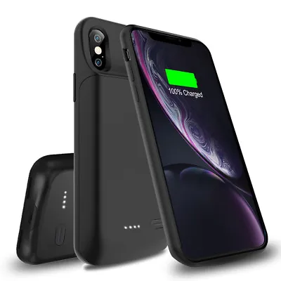 $52.99 • Buy 2018 Upgraded Certified Juice Bank Power Battery Case For IPhone XS Max XR 6 7 8