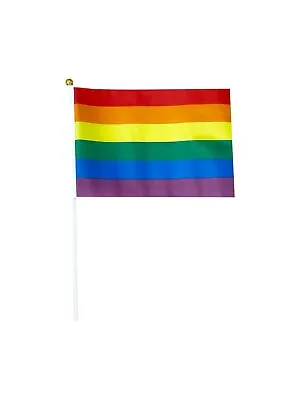 LGBTQ+ Gay Pride Hand Flag Small Size Many Sexual Orientations Brand New • £1.50