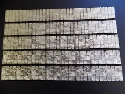 £4.85 • Buy Garden Fence Panels 100 Cms + Reverse Detail - 00 Gauge Fencing Scenery Detail
