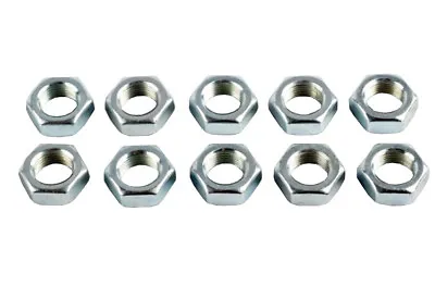 M10 X 1.5mm Left Hand Threaded Half Nuts Ideal For Rose Joints - Pack Of 10 • £7.95