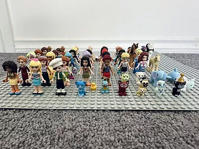 LEGO Friends Minifigures & Animals Bulk Lot Bundle 50+ Excellent Condition • $2.25