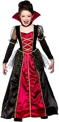 Wicked Costumes Kids Girls Princess Vampira Halloween Fancy Dress | Various S... • £12.99