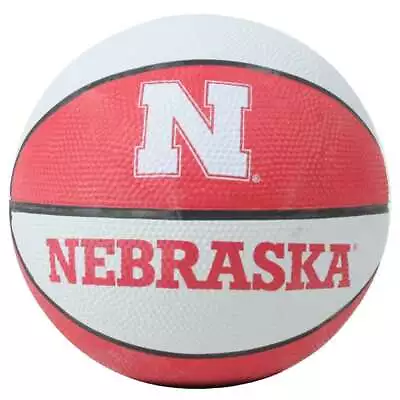 Nebraska Cornhuskers Mini Rubber Basketball • $12.95