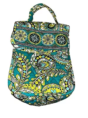 Vera Bradley Peacock 2007 “Out To Lunch” Coolkeeper Bag Lunch Tote 2 Sections • $10