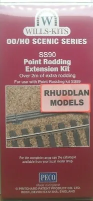 £11 • Buy New Wills Scenic Series Ss90 Point Rodding Extension Kit Oo Gauge 