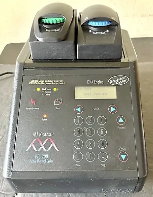 MJ Research PTC-200 Dual Block Peltier Thermal Cycler DNA Engine System AL043911 • $1050