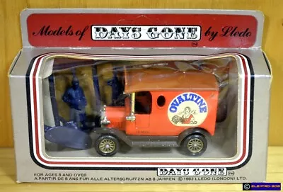 Lledo Days Gone Ford Model T Van [Ovaltine] & Figures Vintage-Boxed/VHTF [E-808] • $16.95