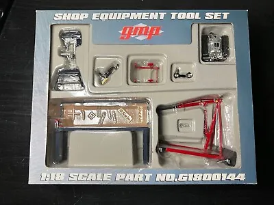 $110 • Buy Gmp Shop Equipment Tool Set 1:18 Scale Diecast G1800144 Rare!!