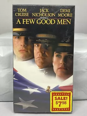 A Few Good Men (VHS 1993) Tom Cruise - Demi Moore - NEW SEALED W/Watermarks • $6.65