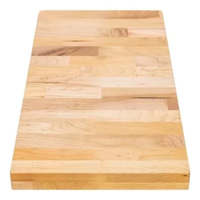 Butcher Block Work Bench Top - 24 X 12 X 1.5 In. Multi-Purpose Maple Slab For Co • $111.01