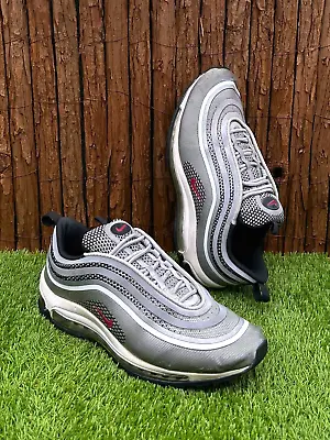 Nike Air Max 97 Ultra 17 Silver Bullet Shoes Sneakers US 10 UK 9 EUR 44 28cm • $99