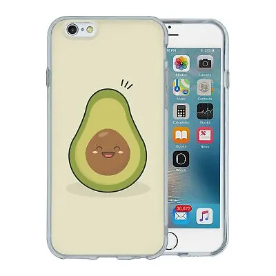 $17.59 • Buy For IPhone 6 6S Silicone Case Cute Avocados - S2023-AU