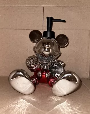 SILVER Metallic LIMITED Disney Mickey Mouse Soap Dispenser Lotion Pump (#2) • $45
