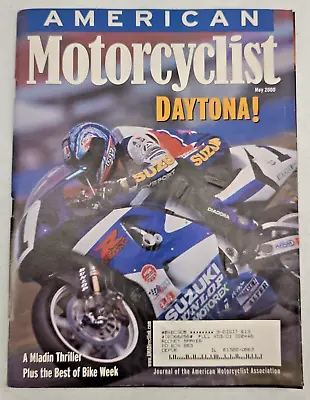 American Motorcyclist Magazine May 2000 Superbike Champ Mat Mladin Bike Week • $14.95