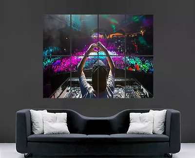 Avicii Music Poster Dj Decks Night Club Image Print Picture Giant Huge Clubbing • £18.75