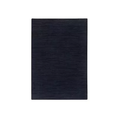 2'x3'1  Millennium Blue Wool And Plant Based Silk Loom Knotted Mat Rug R90176 • $104.40