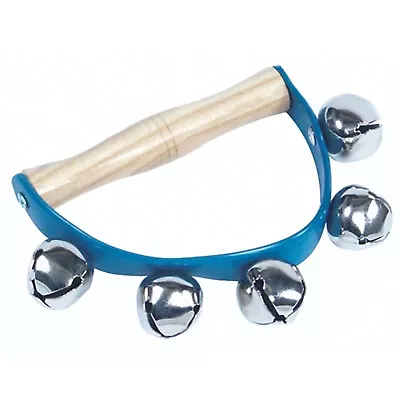 PP Percussion 5 Bell Hand Bells -  Jingle Shake Sleigh - School Classroom Music • £8.99