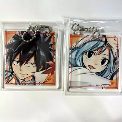 Fairy Tail Princess Cafe Juvia Gray Acrylic Keychain • £108.99