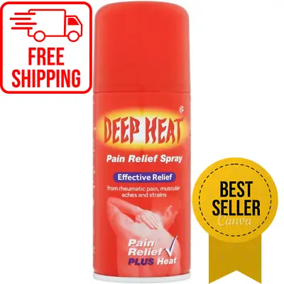 £7.40 • Buy Deep Heat Pain Relief Spray, 150ml