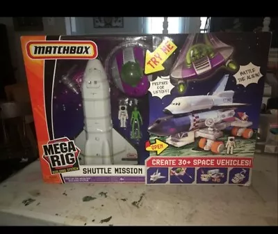 Matchbox Mega Rig Shuttle Mission Action Play Set - SEALED BRAND NEW • $24