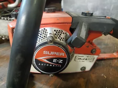 Vintage Homelite Super EZ Automatic Chainsaw For Parts Or Repair  • $20