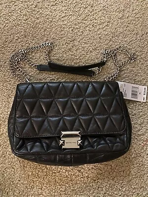 Michael Kors Sloan Large Quilted Lambskin Leather Handbag! • $99