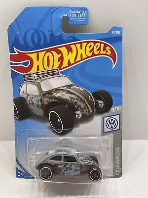 $11.89 • Buy Hot Wheels 2019 Volkswagen 8/10 Custom Volkswagen Beetle 69/250 FYF77-D9C0H