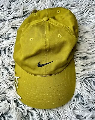 Vintage Nike Hat Adjustable 90s 00s Streetwear Athletic Strapback Cap • $15