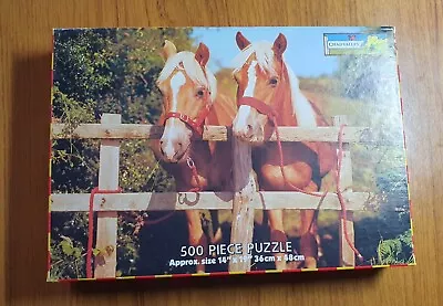 Chad Valley HORSES Jigsaw 500 Pieces  36 X 48cm • £4