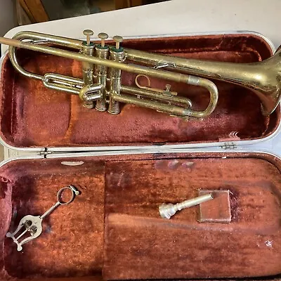 Vintage Olds Ambassador Trumpet & Case Olds Vincent Bach Mouth Piece • $395