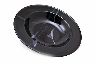 Mikasa Galleria Opus Black FK701 Calla Lily Rimmed Soup Bowl 9.25  • $18.84