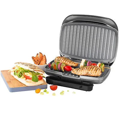 £32.99 • Buy Salter Health Grill Panini Press Electric Cosmos Large Non-Stick Plates 1000 W