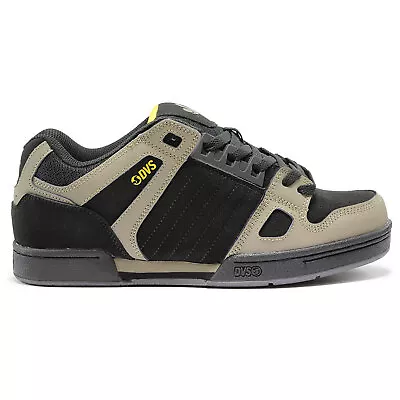 DVS Men's Celsius Black Brindle Yellow Low Top Sneaker Shoes Clothing Apparel • $168.93