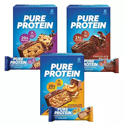 Pure Protein Bars High Protein Nutritious Snacks To Support Energy Low Sugar • $32.89