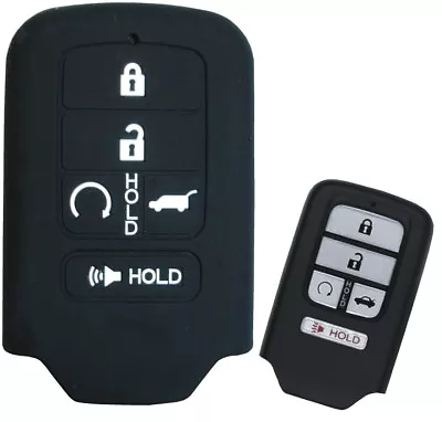 Key Fob Silicone Rubber Remote Cover Honda Civic Accord Pilot CR-V 2021 2022 • $8.99