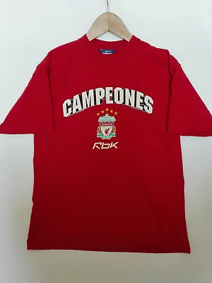 £17.99 • Buy Liverpool Fc Reebok Campeones Rare Champions League 2005 Final T Shirt Size S