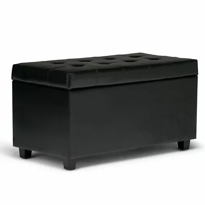 Cosmopolitan 34 In Wide Rectangle Storage Ottoman • $119