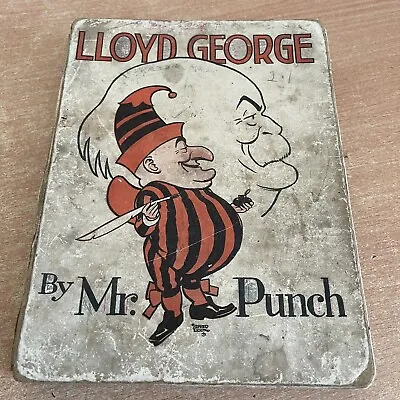 1922 Lloyd George By Mr. Punch Introduction By W Algernon Locker Hardback Book • £2.99