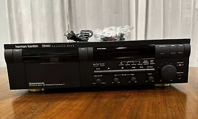 Harman Kardon TD4600 Cassette Tape Deck (Does Not Include Remote) Vintage Hi-Fi • $424.99